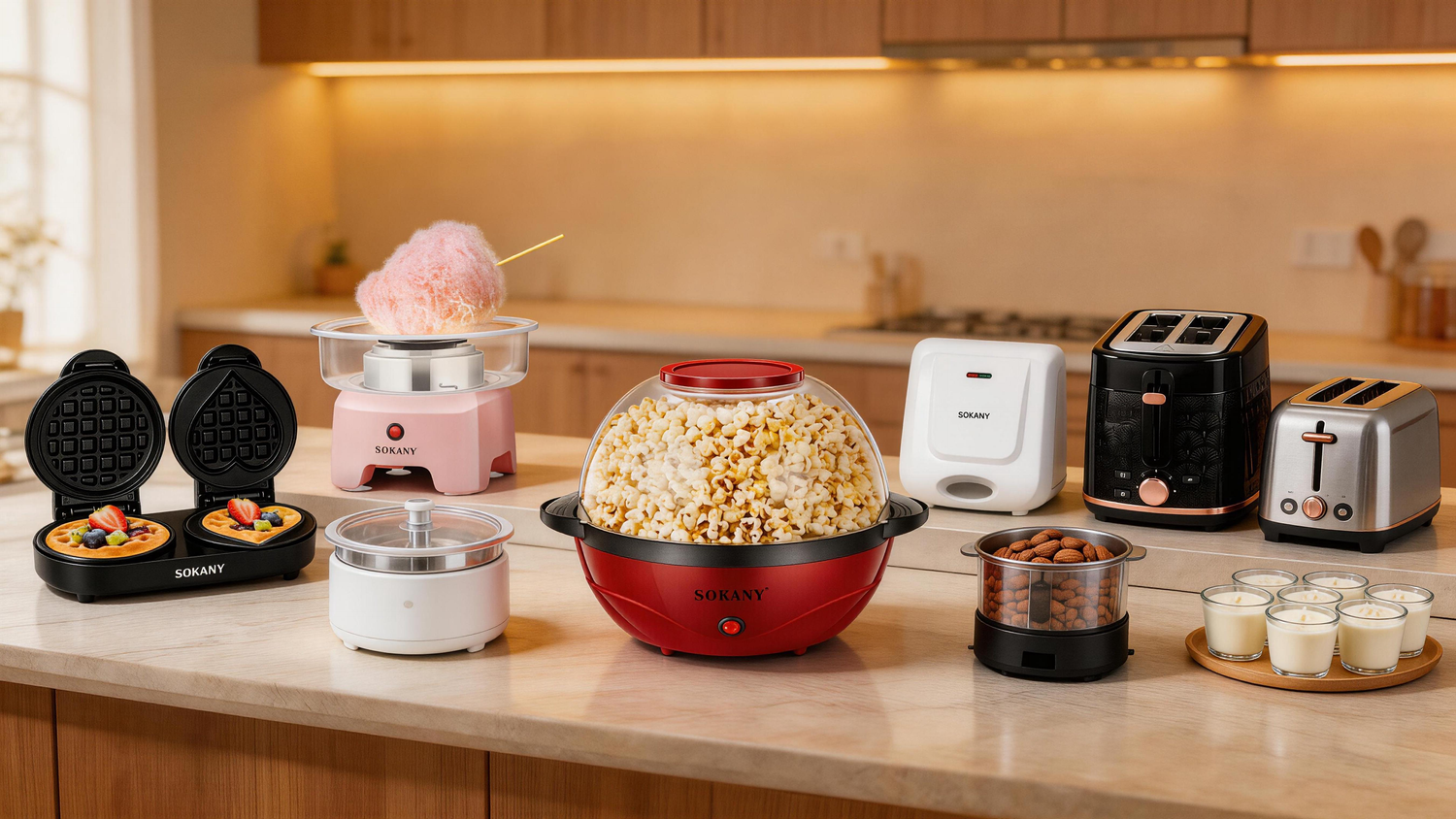 Snack Makers & Sweet Treat Appliances
