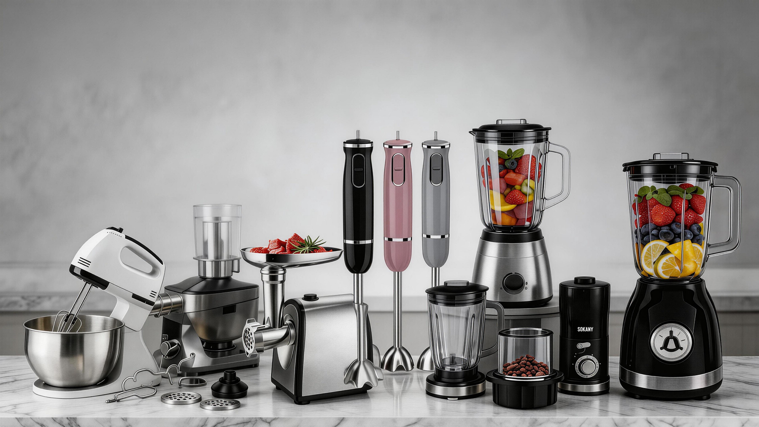 Mixers, Grinders & Blenders